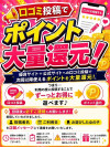 口コミ投稿でポイント大量還元